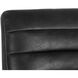 Spyros 37 inch Coal Black Counter Stool